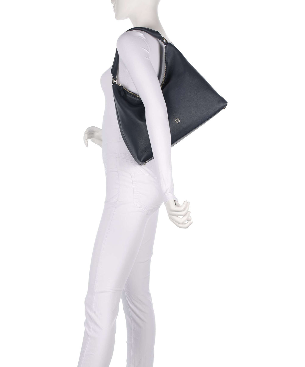 Aigner Zita M Hobo bag cosmic blue