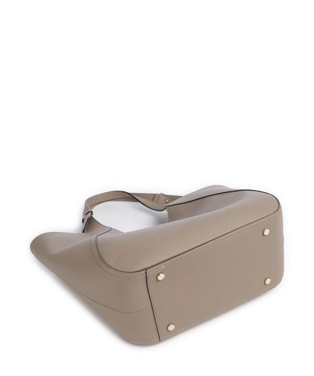 BOSS Lenah Big Tote bag open brown
