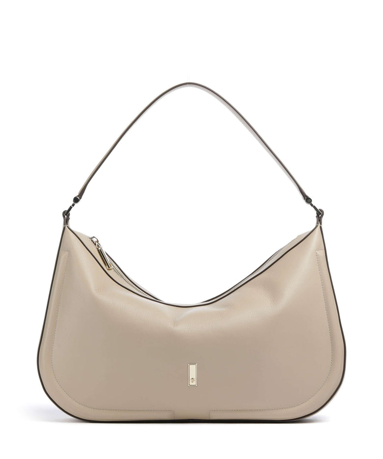 BOSS Ariell M Hobo bag light beige