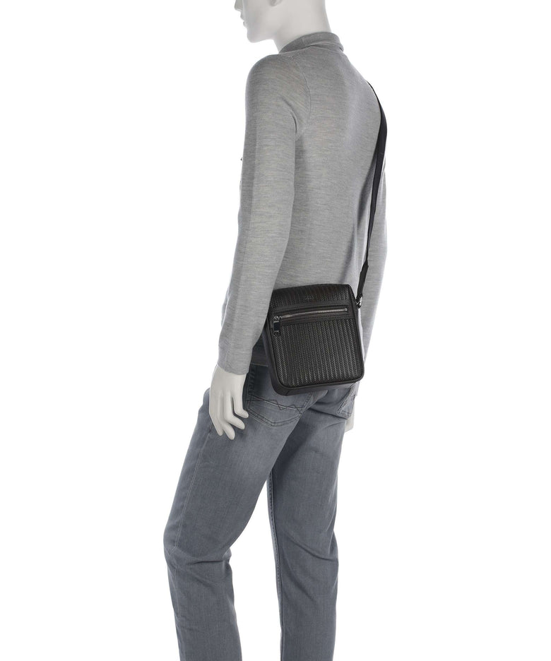BOSS Daxter Crossbody bag dark brown