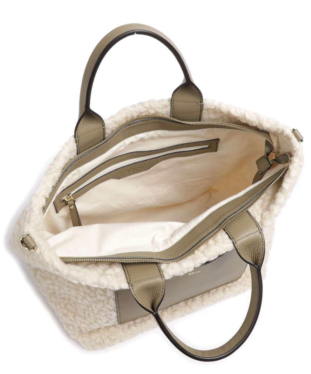 Abro Florian Raquel Handbag ivory/siena