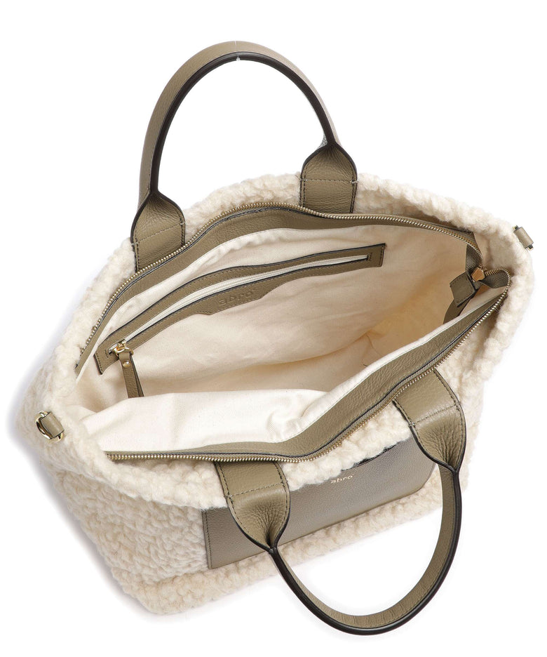 Abro Florian Raquel Handbag ivory/siena