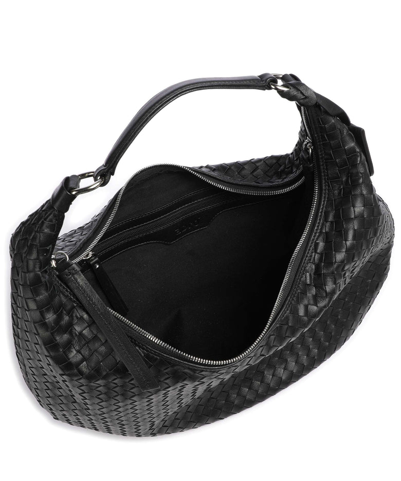 Abro Piuma Nana Hobo bag black