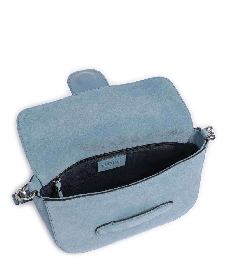 Abro Suede Camilla Shoulder bag blue