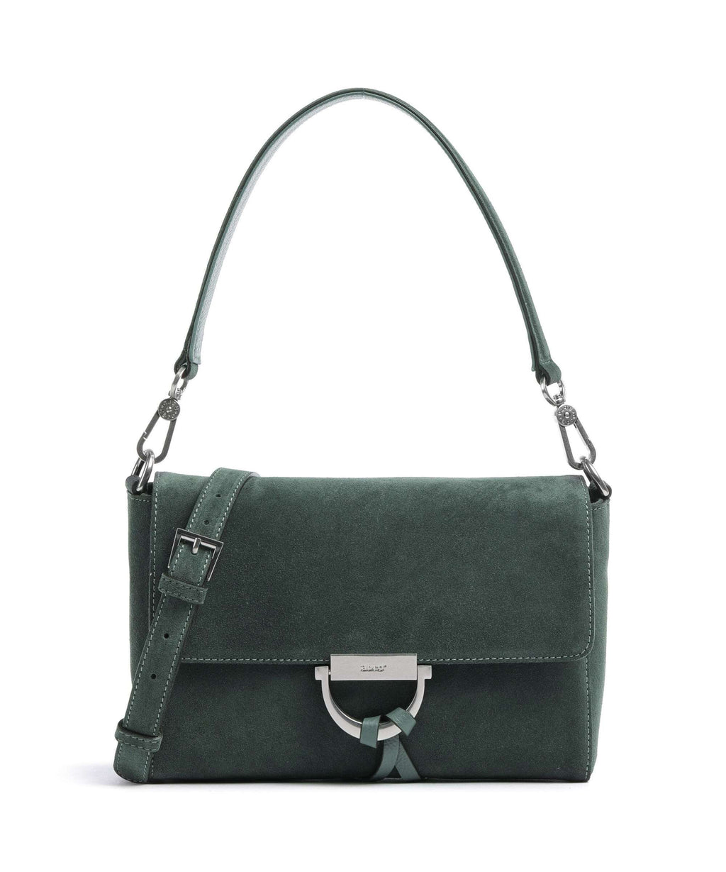 Abro Suede Temi Shoulder bag sage