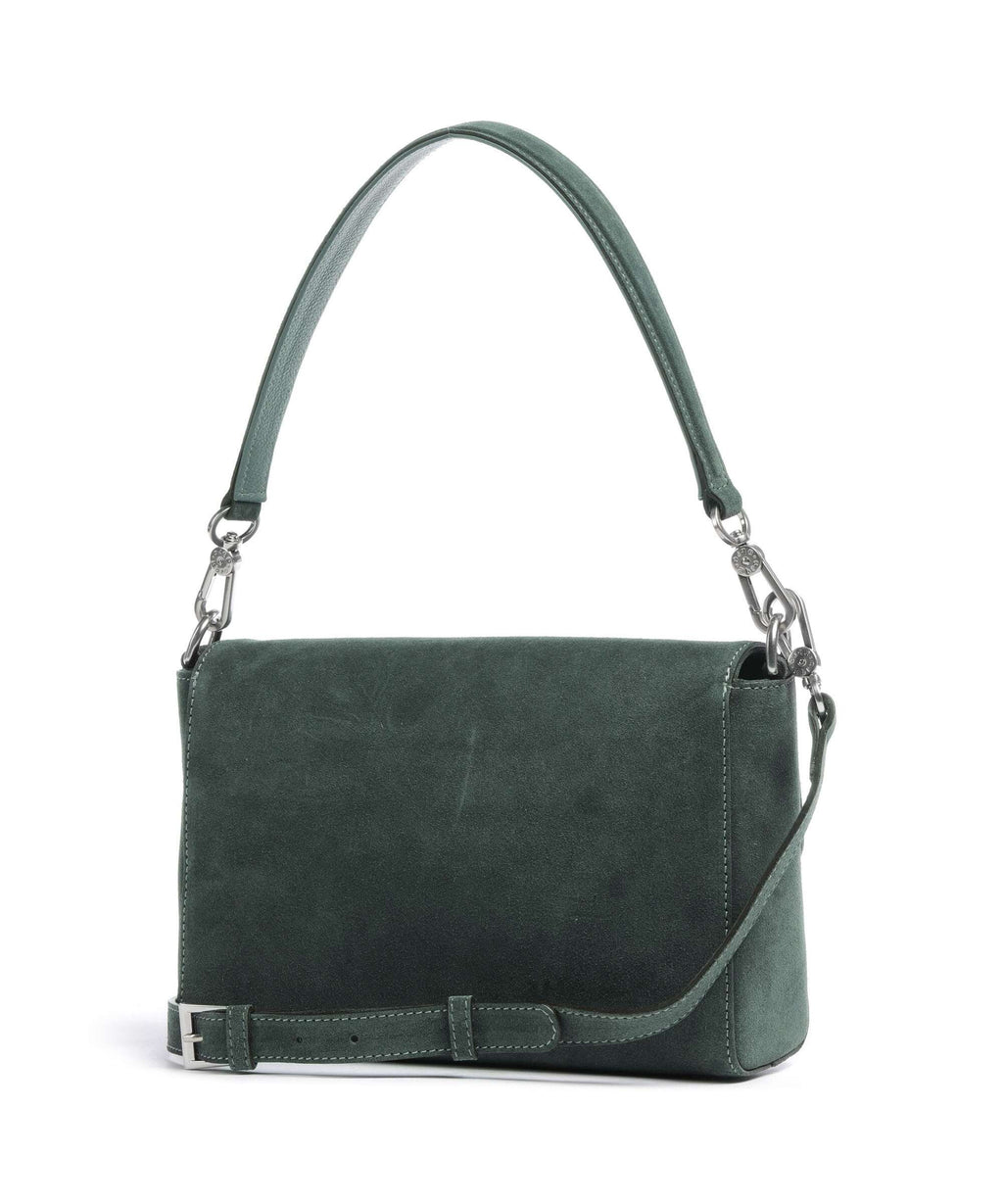 Abro Suede Temi Shoulder bag sage