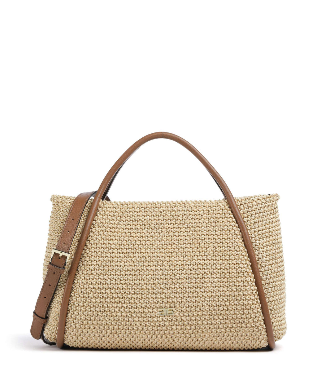 Abro Maglia Raffia Willow Handbag natural