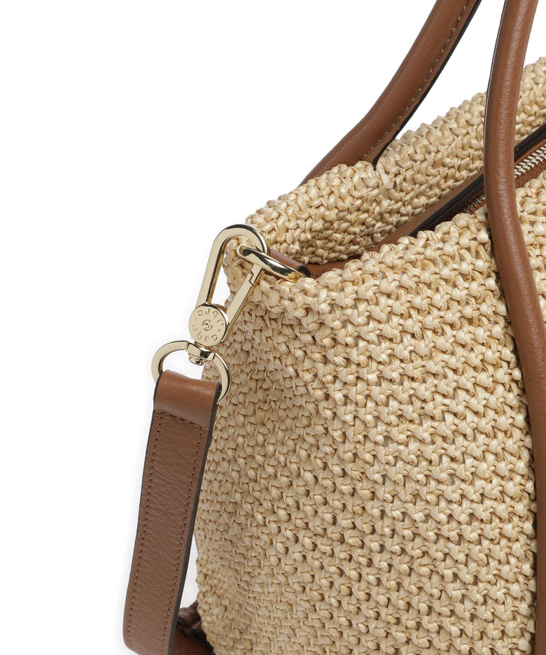 Abro Maglia Raffia Willow Handbag natural