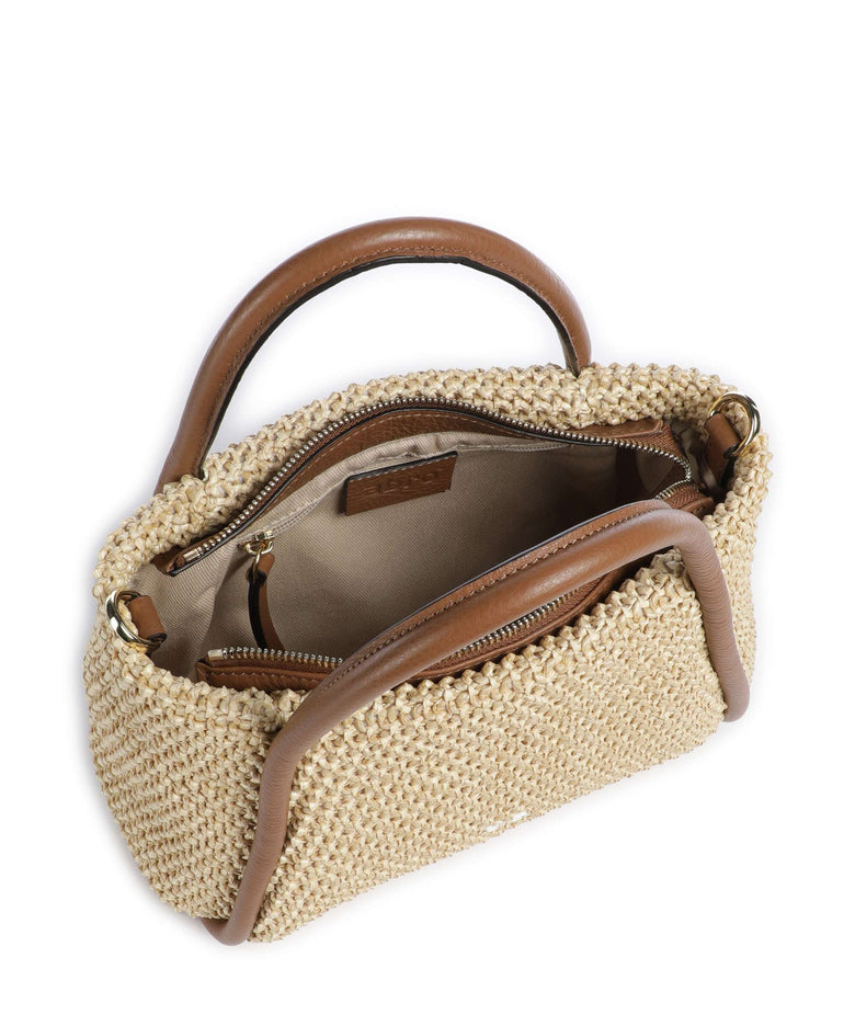 Abro Maglia Raffia Willow Handbag natural