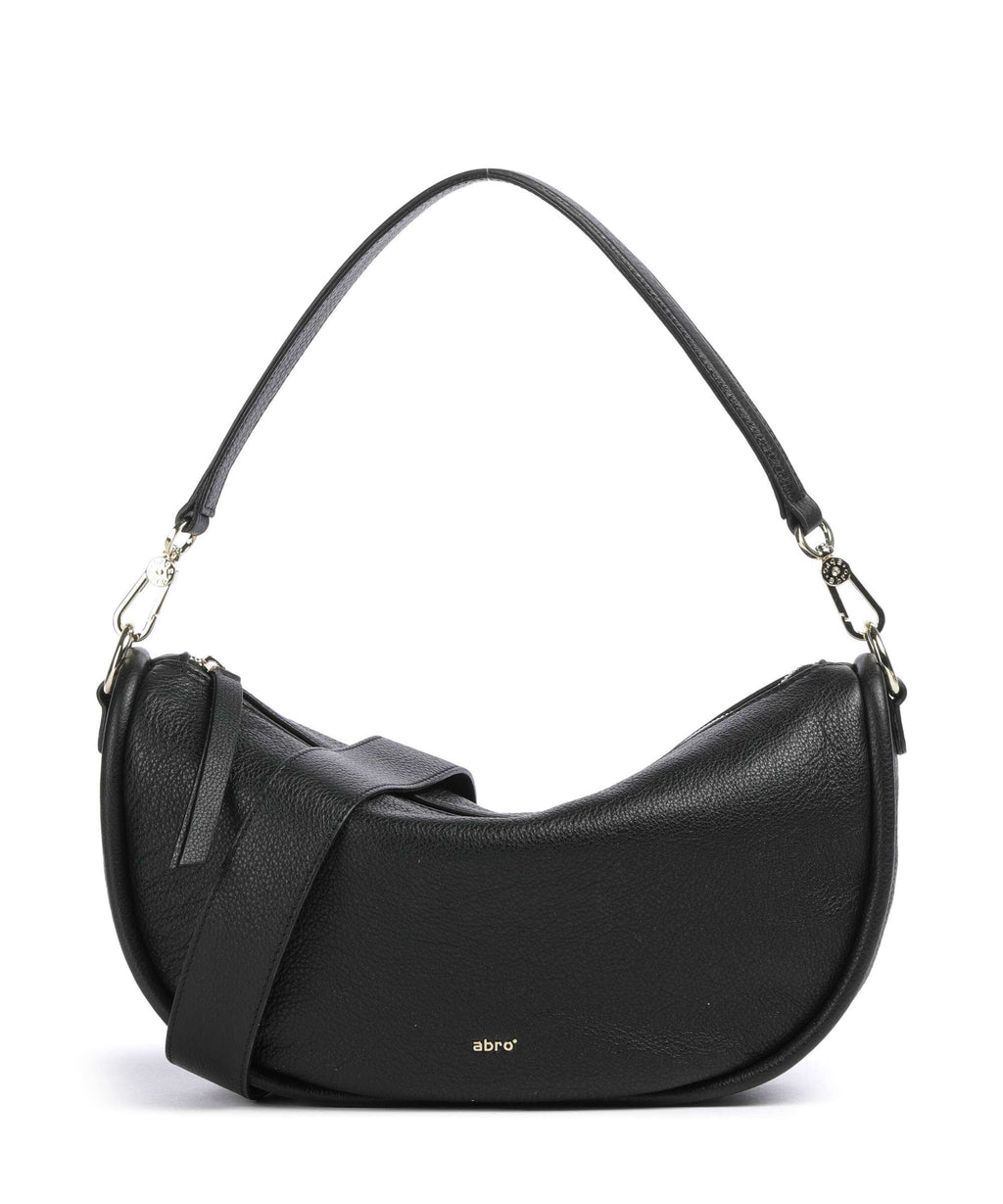 Abro Dalia Willow Hobo bag black/gold