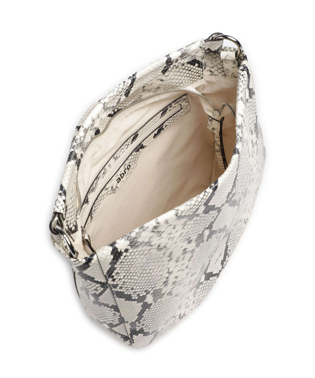 Abro Pitone Mia Hobo bag beige