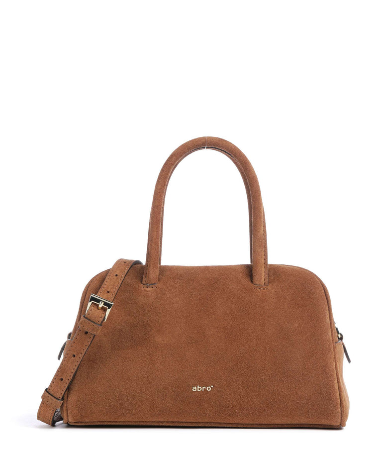 Abro Suede Amara Handbag cuoio