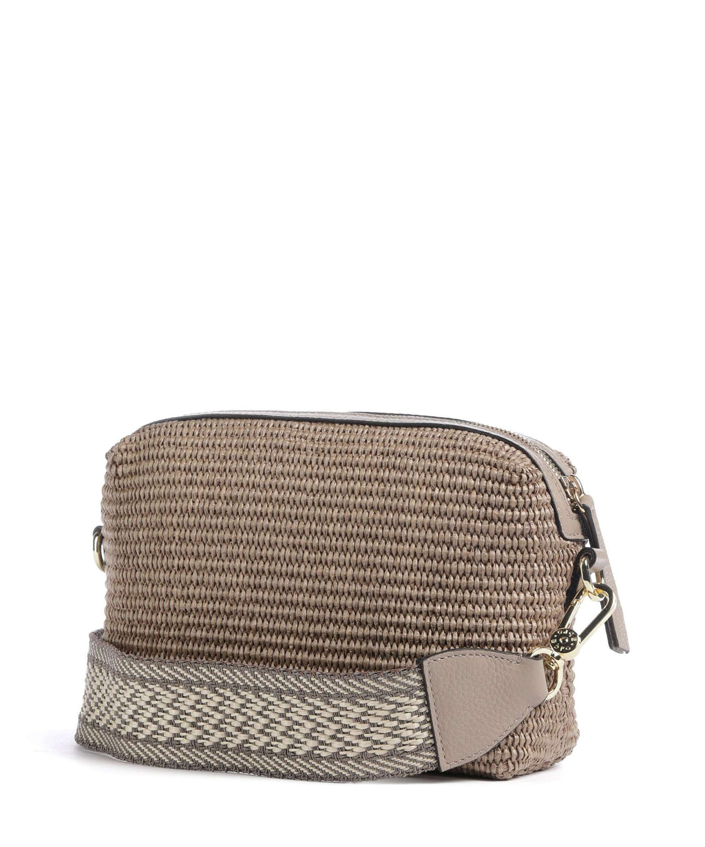 Abro Raffia Kaia Crossbody bag siena