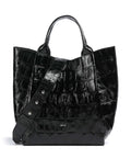 Abro Maxi Cocco Essential Medium Handbag black/nickel