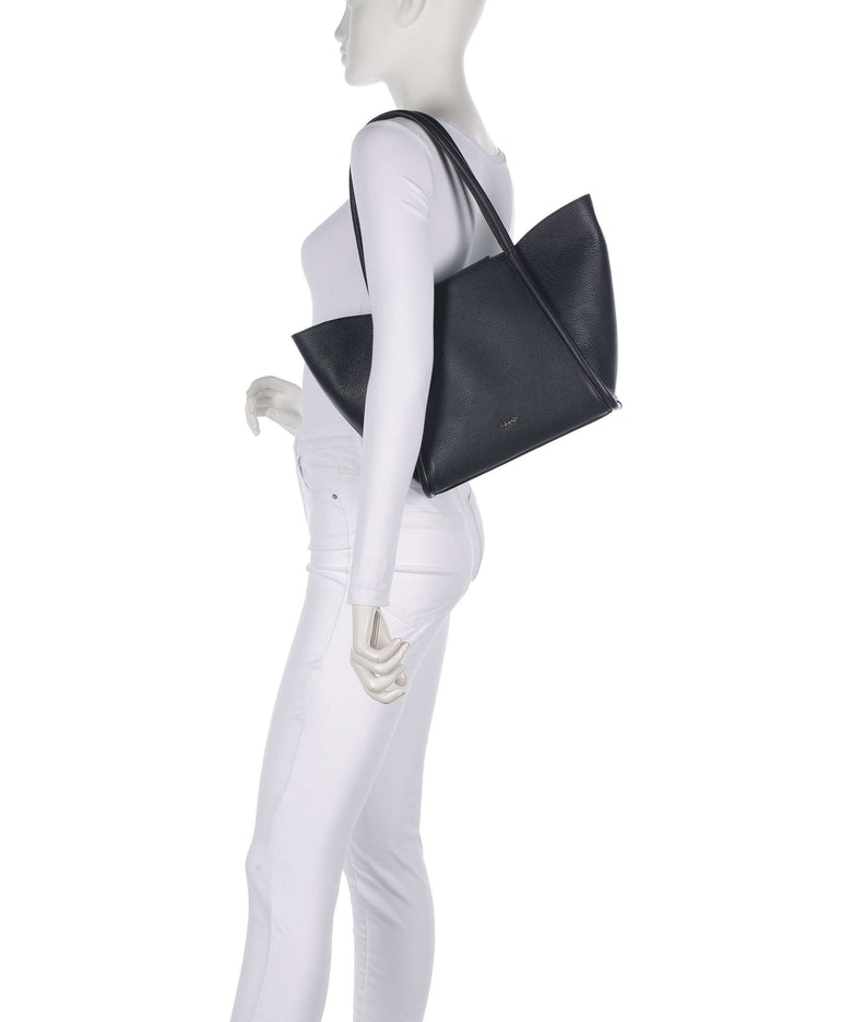 Abro Agave Willow Small Tote bag navy