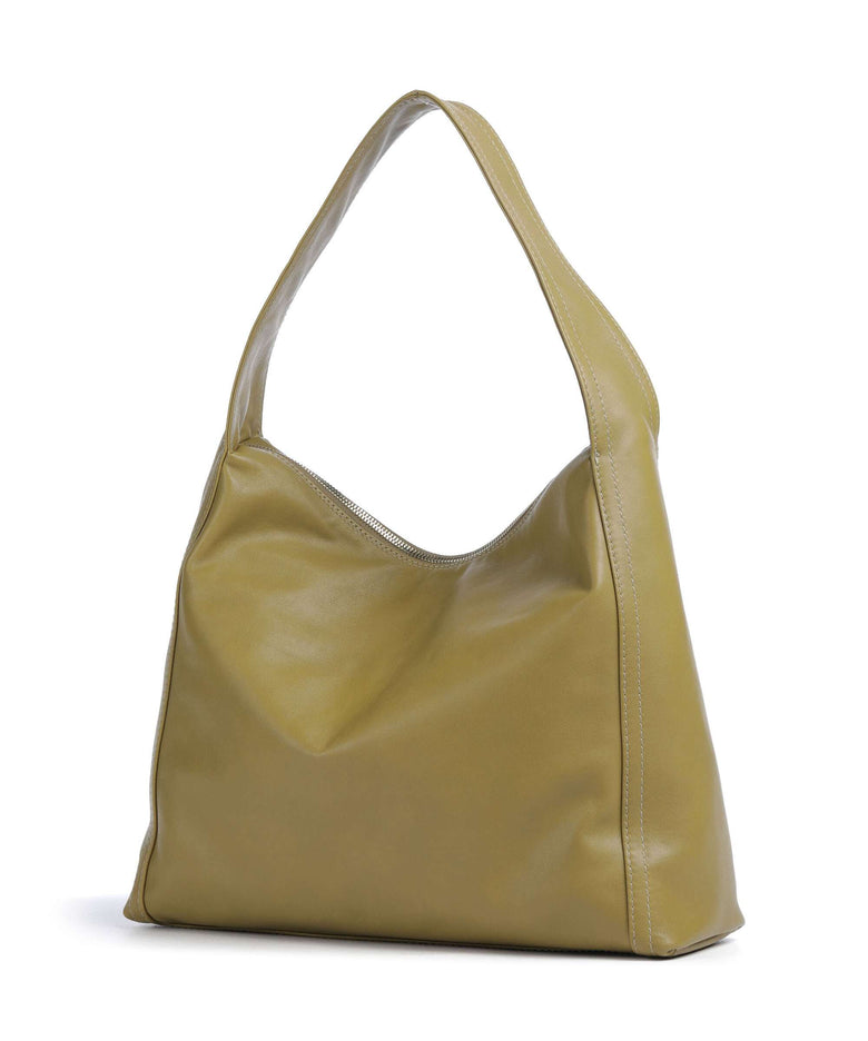 Abro Rosa Light Amber Hobo bag mud