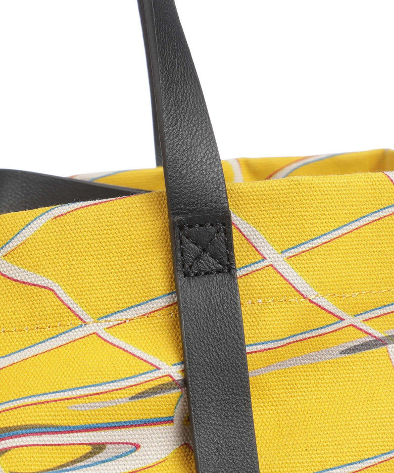 Liebeskind Aurora Canvas Tote bag lemon