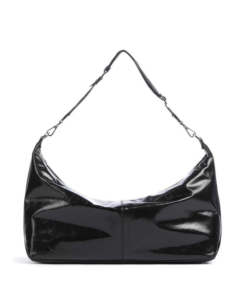 Liebeskind Paris 4 Paper Touch Crinkle L Hobo bag black