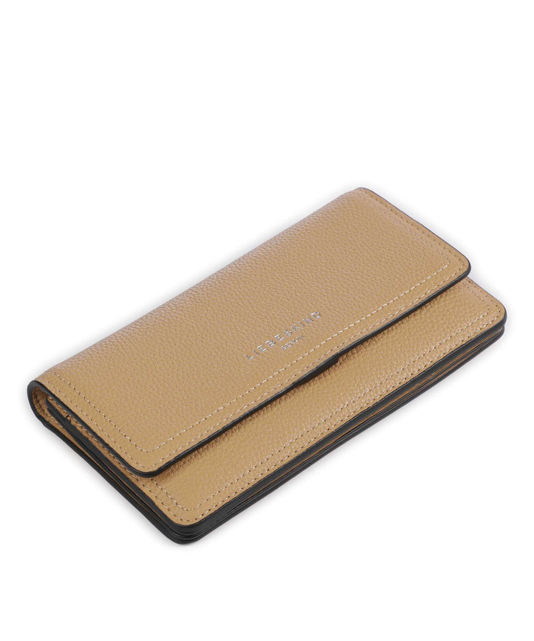 Liebeskind Paris 4 Slam Small Pebble Wallet beige