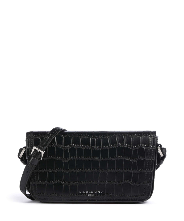 Liebeskind Chudy Croco S Crossbody bag black