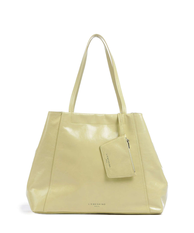 Liebeskind Chudy Paper Touch Crinkle L Tote bag light mimosa