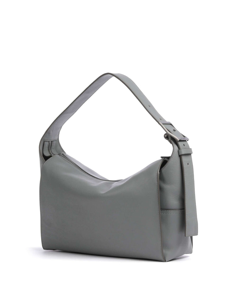 Liebeskind Lou Calf Optic M Hobo bag grigio