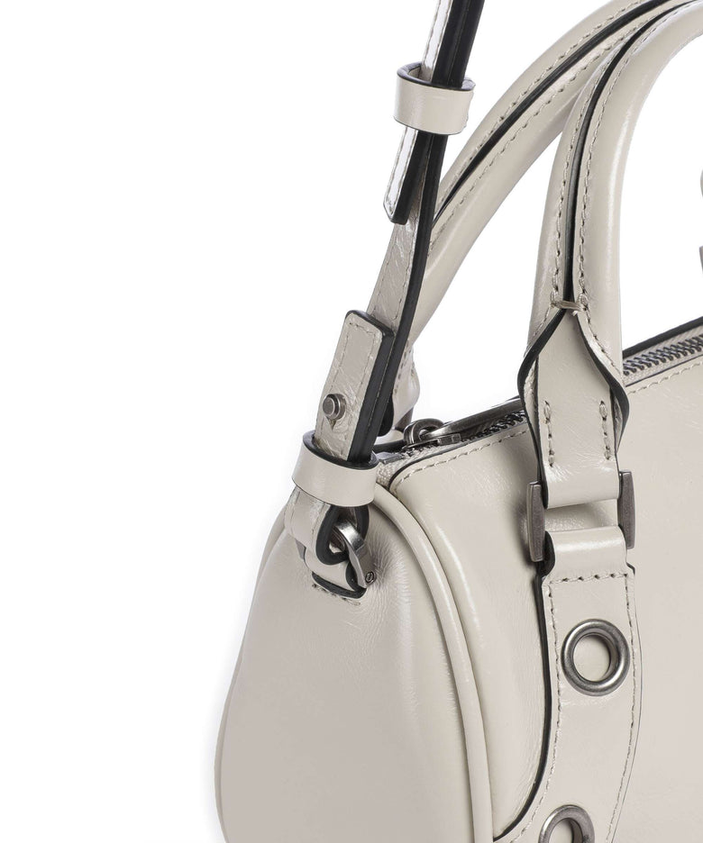 Liebeskind Nika Lack Distressed S Handbag milk
