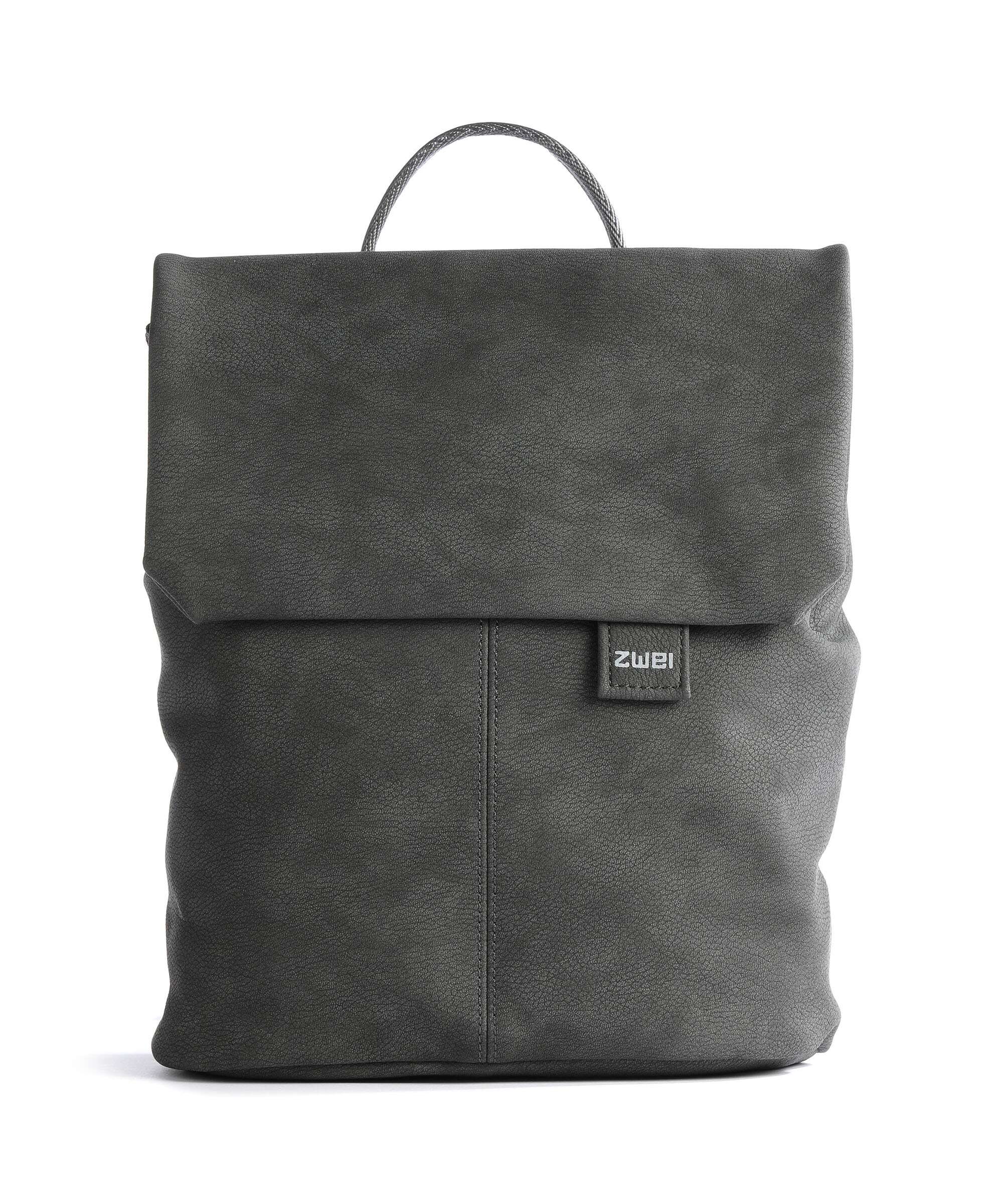 Zwei Mademoiselle.M MR8 Rucksack Lederimitat nubuk stone - MR8NSTO