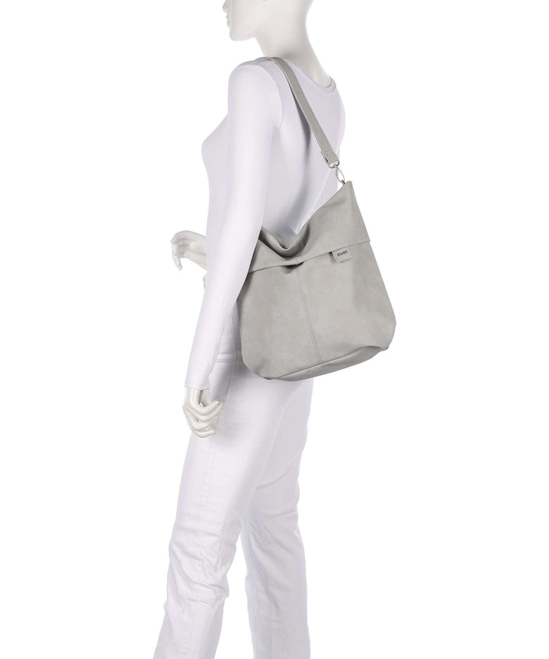 Zwei Mademoiselle.M M12 Hobo bag nubuk ice