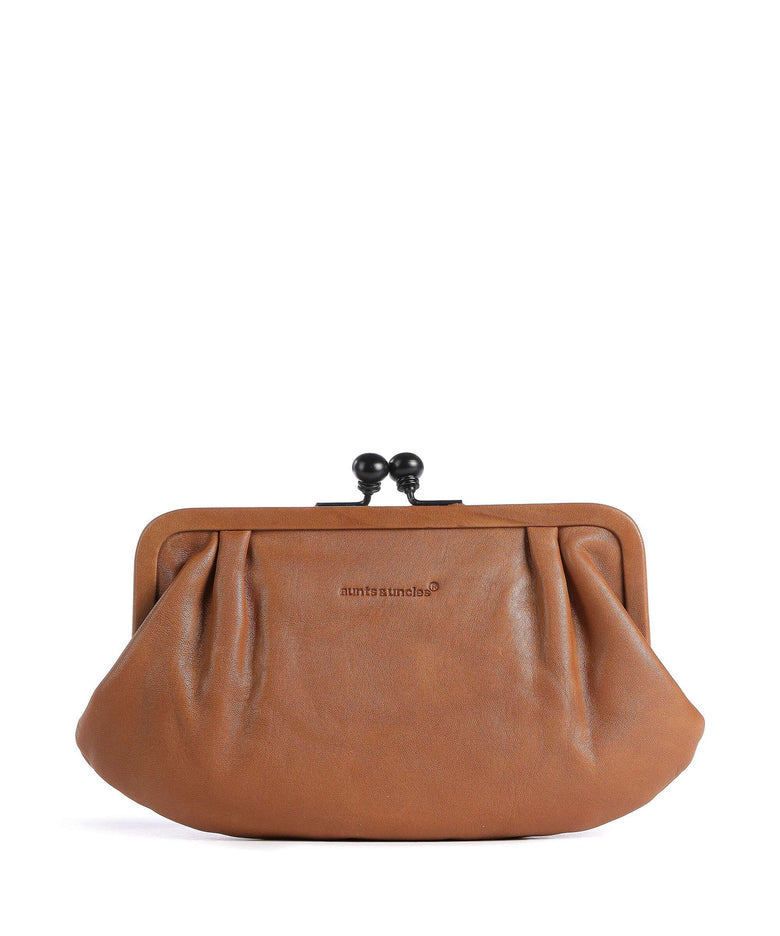 Aunts & Uncles Grandma's Luxury Club Rose Wallet cognac