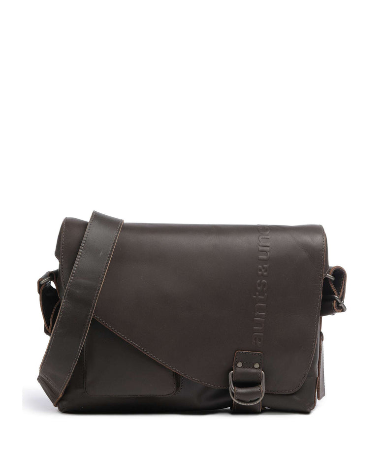 Aunts & Uncles Hunter Judd Messenger bag vintage brown