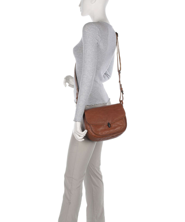 Aunts & Uncles Grandma's Luxury Club Mrs. Mole Cake Crossbody bag caramel