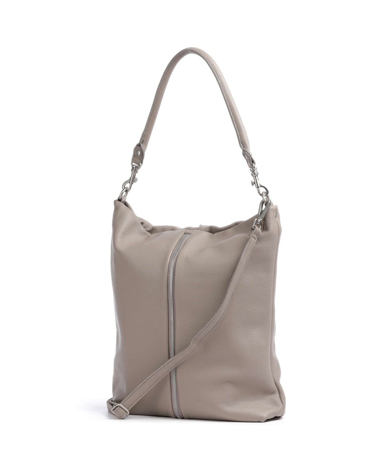 FredsBruder Feeling Good Zip Hobo bag warm grey