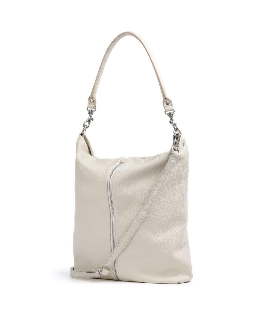FredsBruder Feeling Good Zip Hobo bag cream