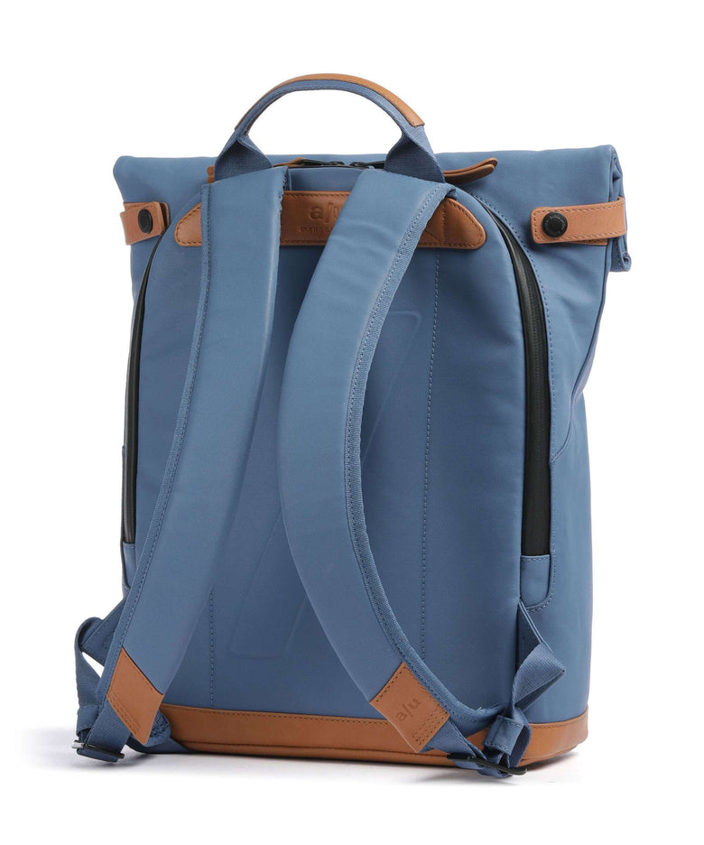 Aunts & Uncles Japan Wakayama Rolltop backpack blue jeans