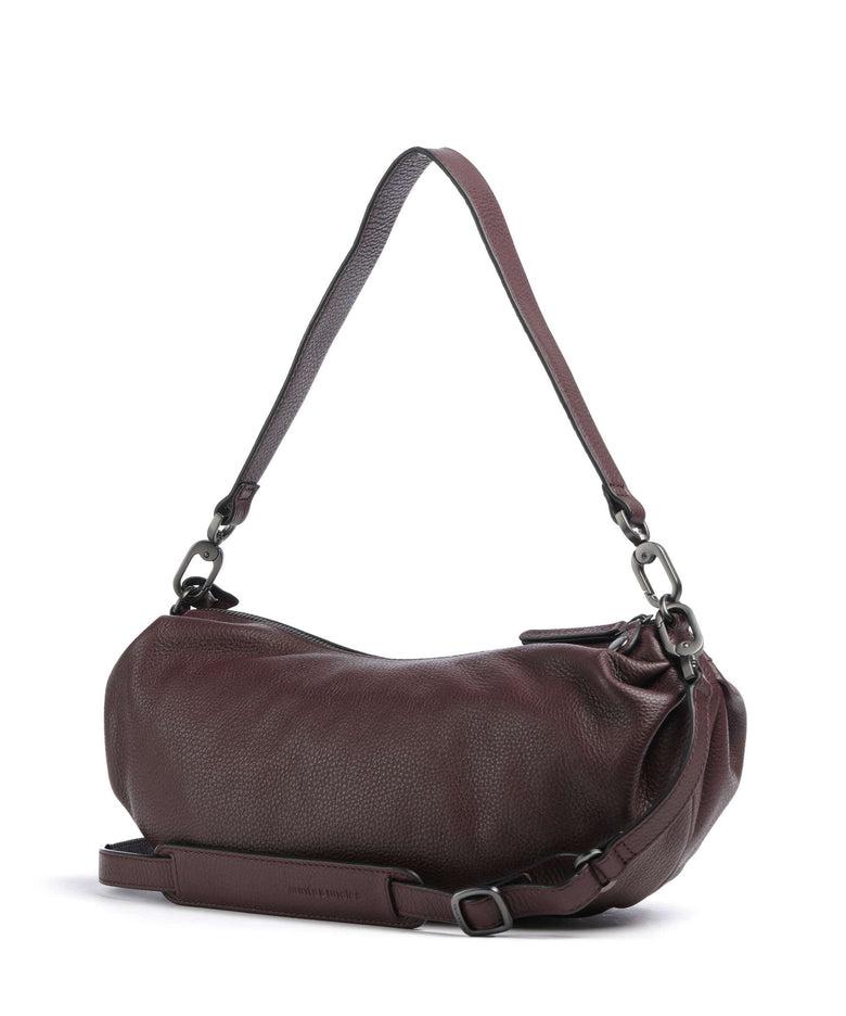 Aunts & Uncles Philocalists Sparkle Hobo bag merlot