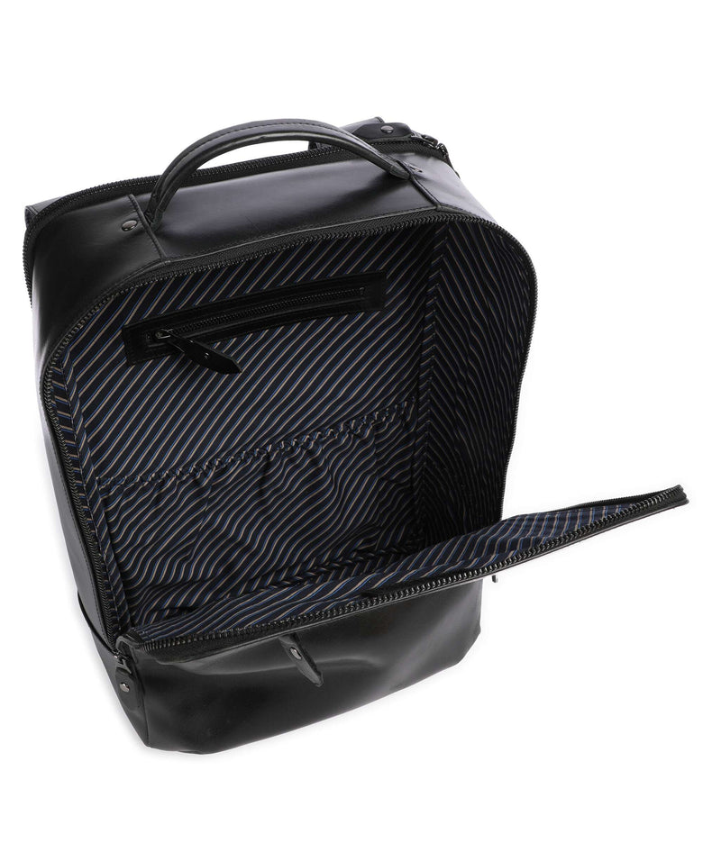 Buckle & Seam Crazy Horse Leon Backpack black