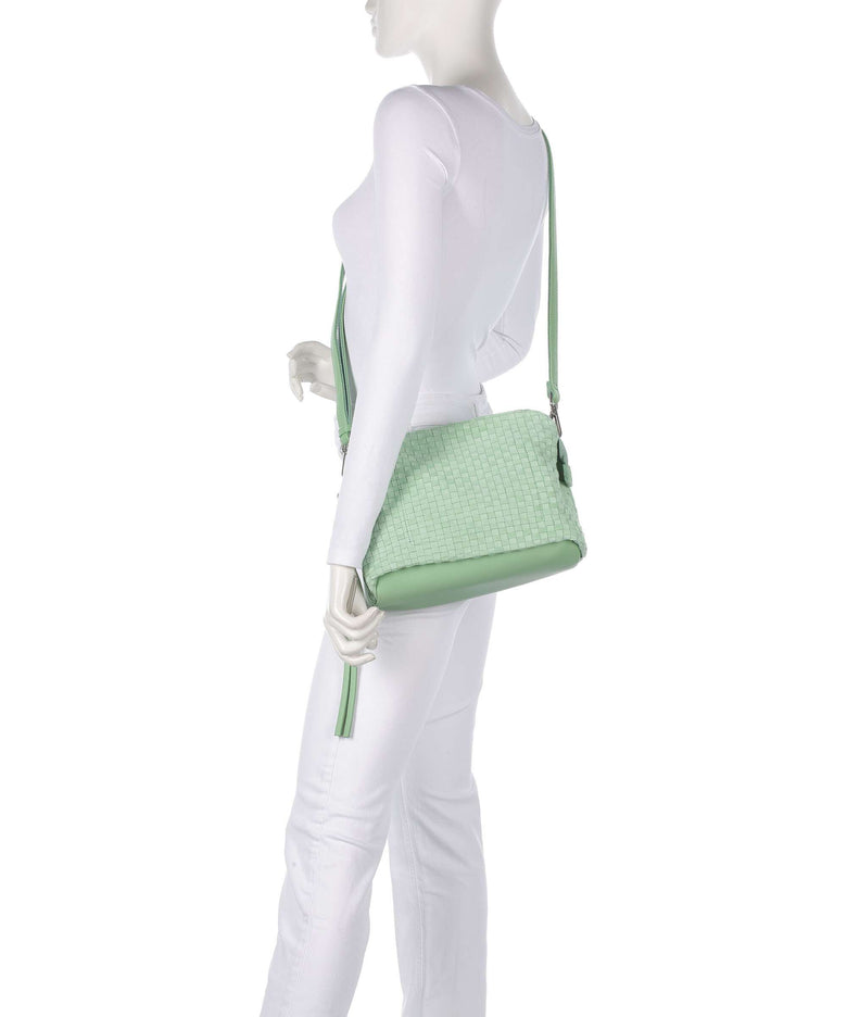 FredsBruder Weave Harmony Shoulder bag fresh mint