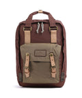 Doughnut Jungle Macaroon Backpack maroon/khaki