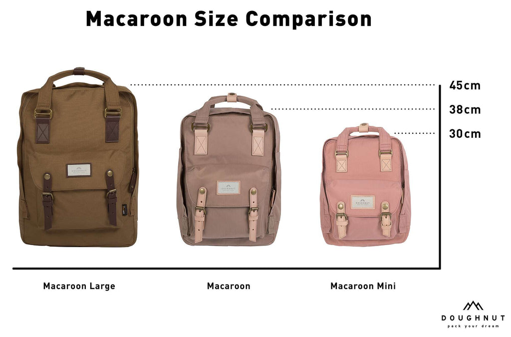 Doughnut Kaleido Macaroon Backpack mushroom checked