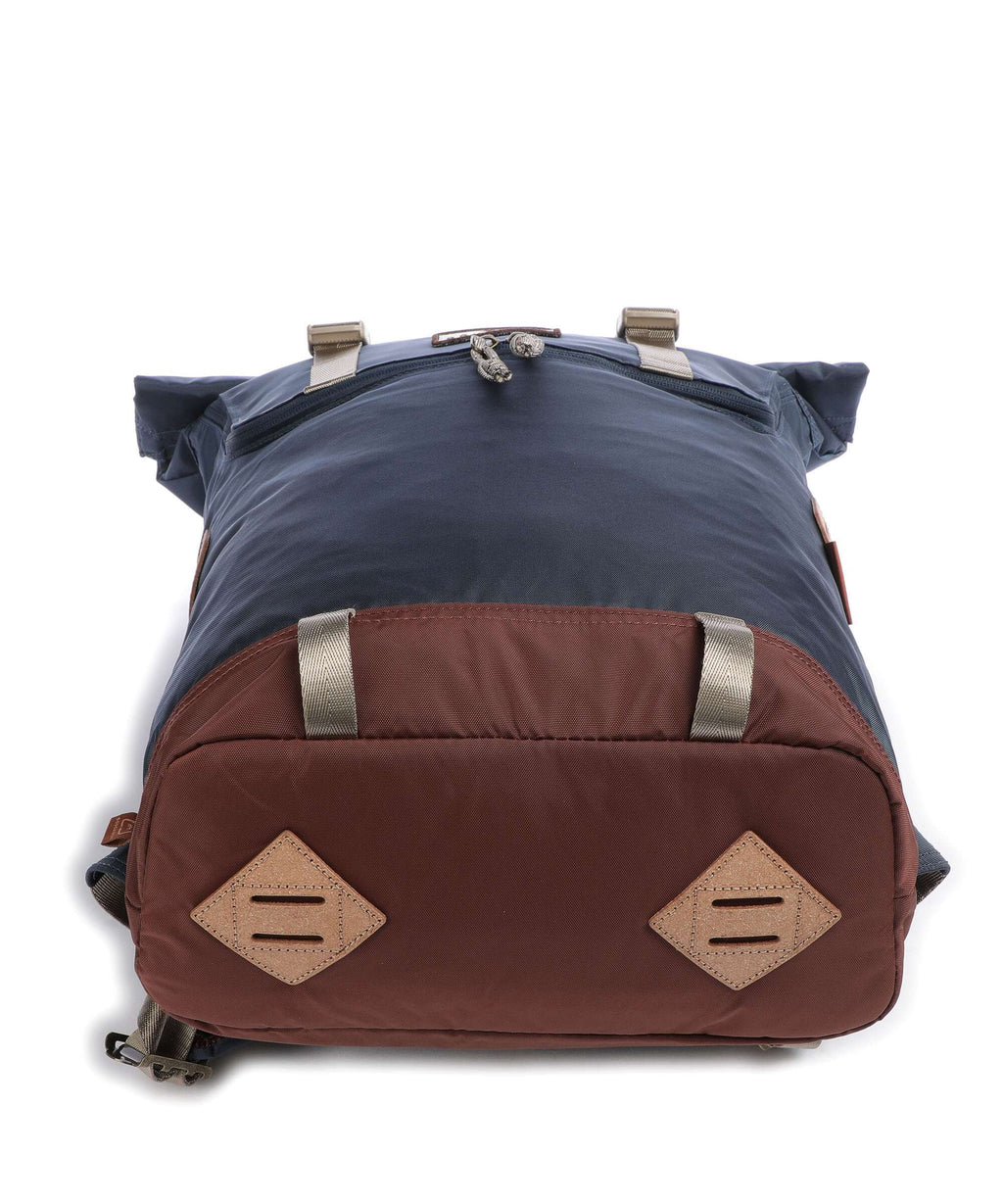 Doughnut Jungle Christopher Rolltop backpack navy