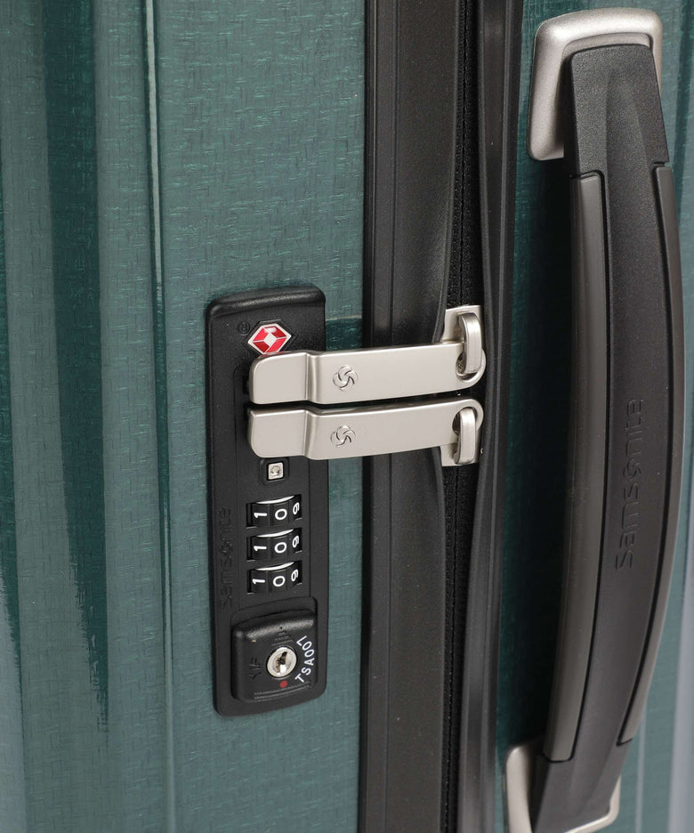 Samsonite Lite-Cube Spinner (4 wheels) racing green