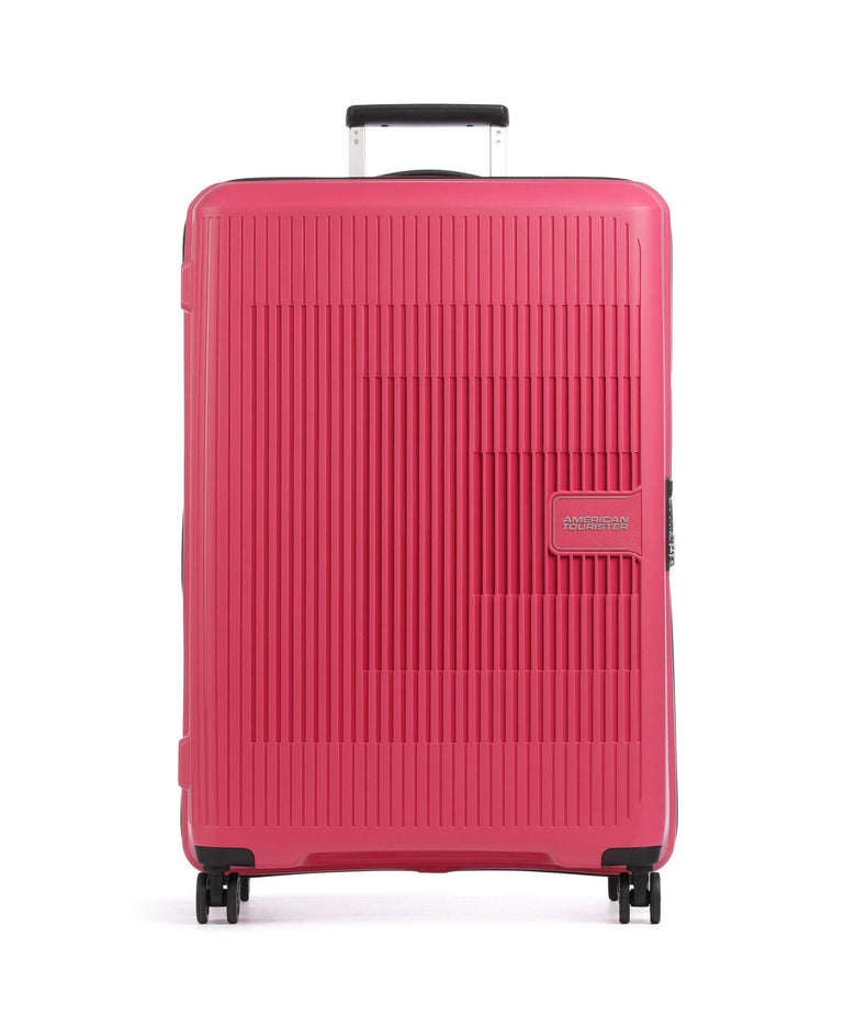 American Tourister Aerostep Spinner (4 wheels) pink flash
