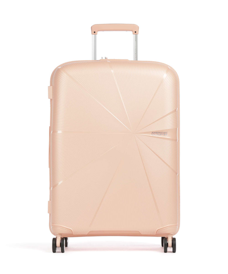 American Tourister Starvibe Spinner (4 wheels) metallic peach