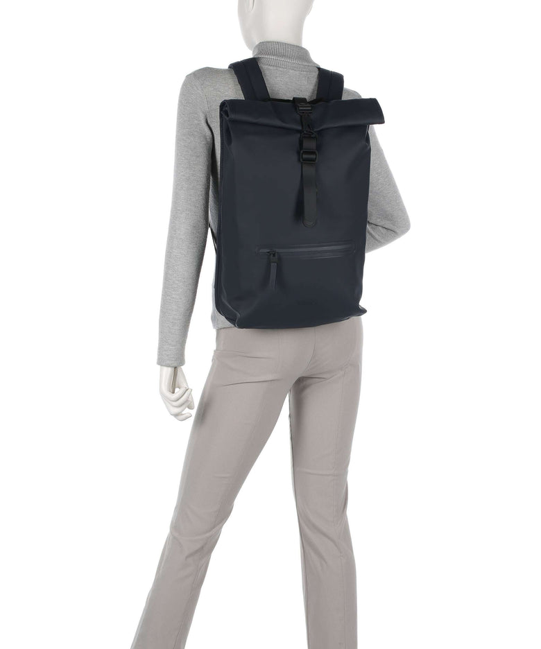 Rains Rolltop backpack navy