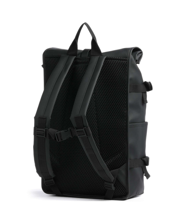 Rains Large Rolltop backpack black