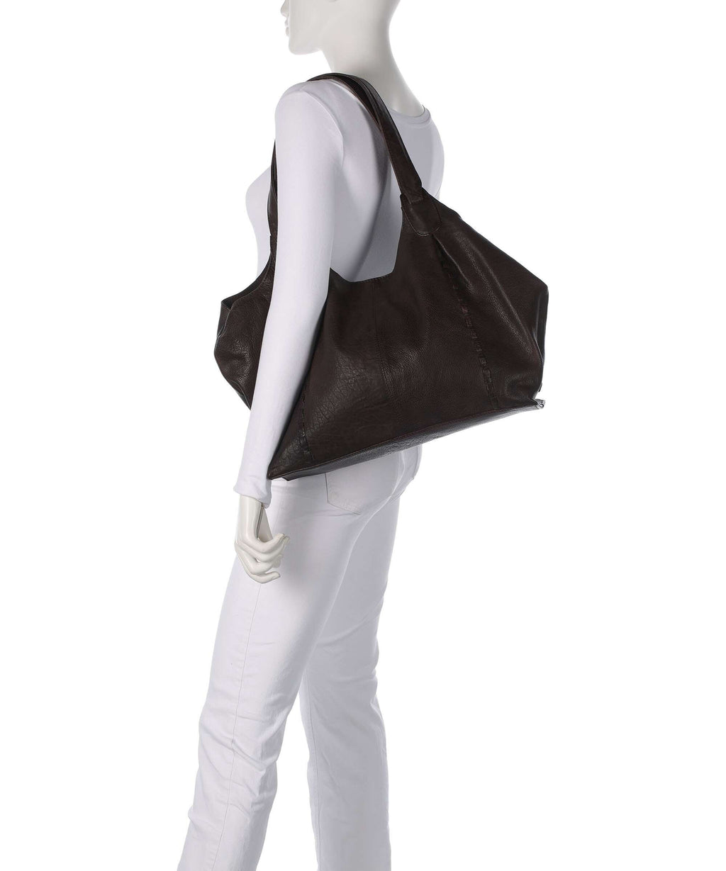 Depeche Tailors Stitch Hobo bag chocolate