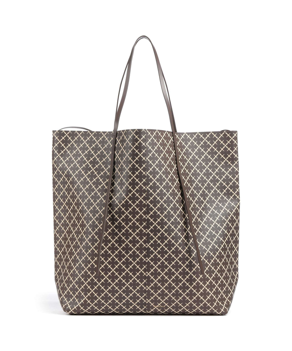 by Malene Birger Abrille Tote bag warm brown