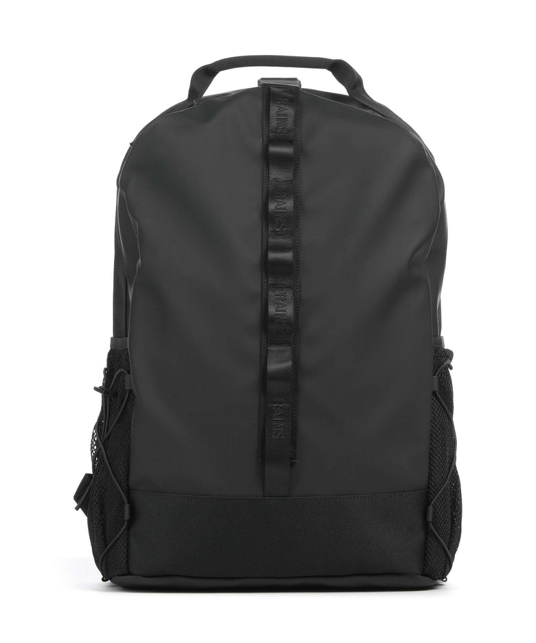 Rains Trail Clip Front Backpack 16″ polyester, polyurethane black