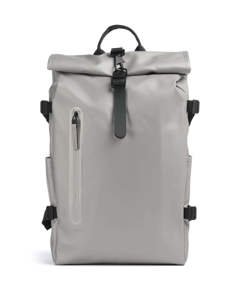 Rains Large Rolltop backpack nimbus
